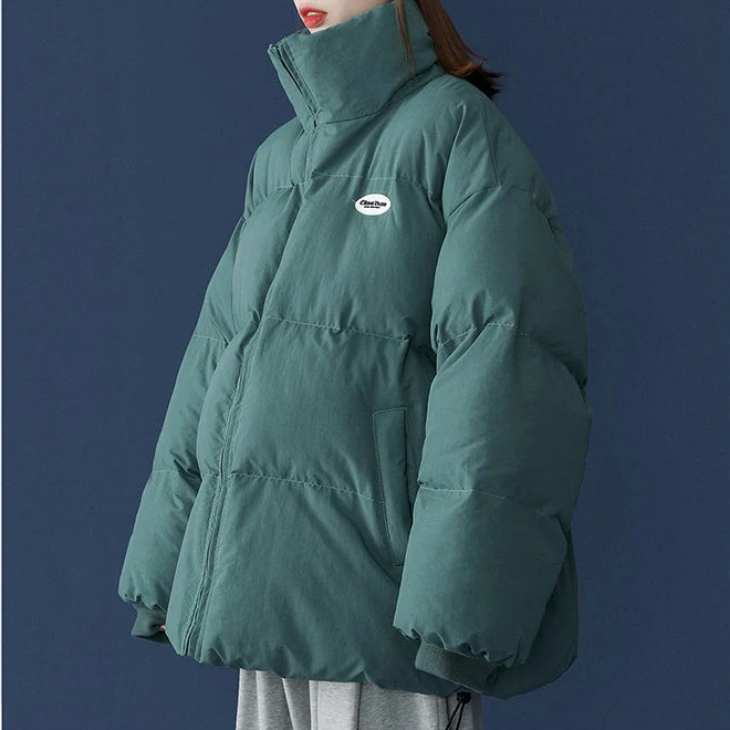 Winter Korean  loose cotton clothing women's short clothing cotton wool thick coat female students simple cotton clothing girl