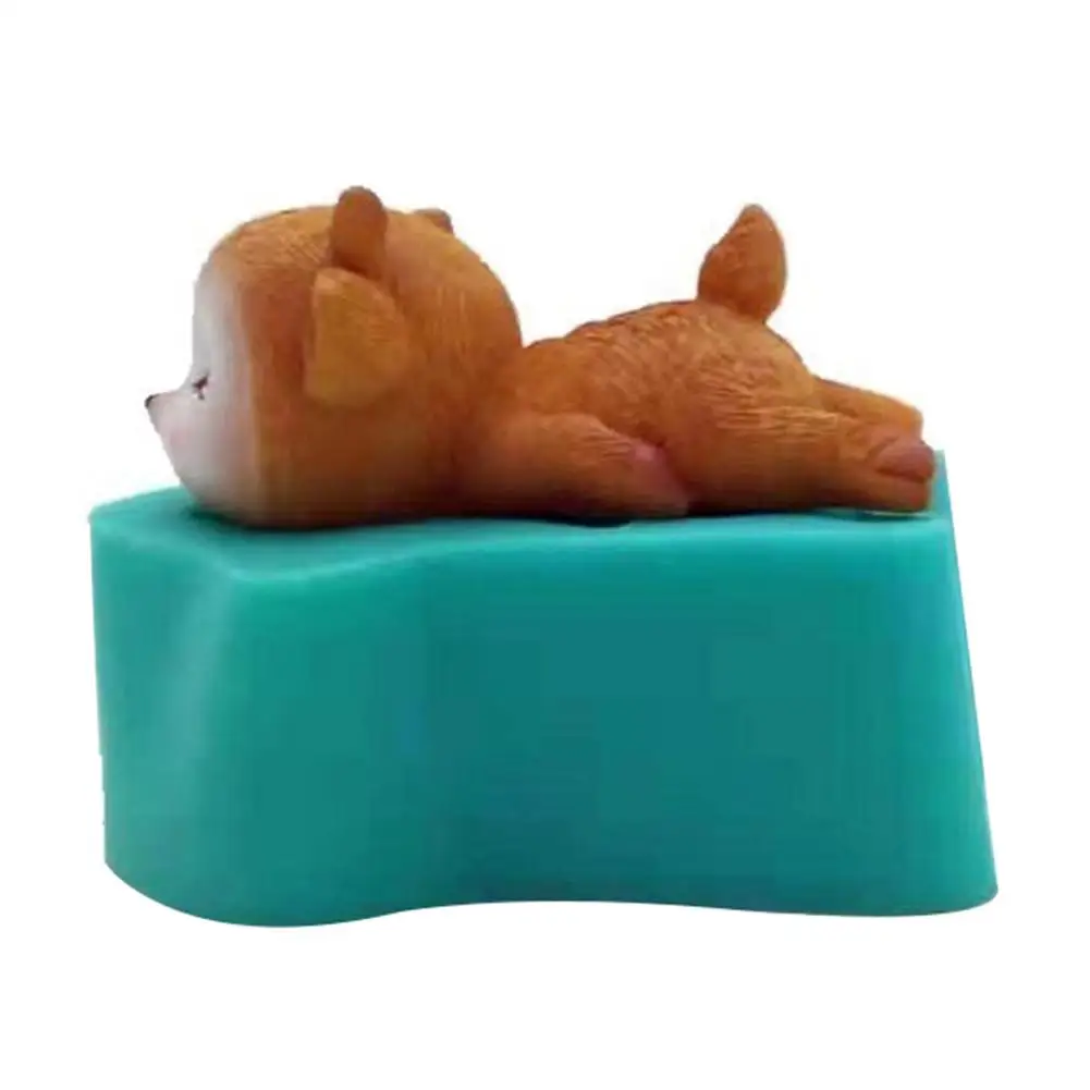 Симпатичная мультяшная силиконовая форма сделай сам 3D для торта шоколада