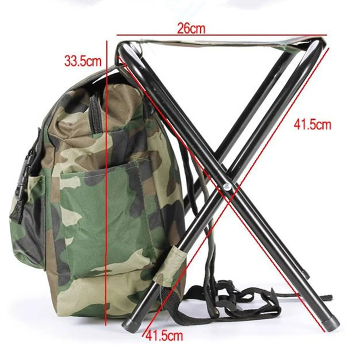 

Portable Travel Ultralight Folding Chair Outdoor Camping Chair Backpack Beach Hiking Picnic Seat Fishing Tools Chair