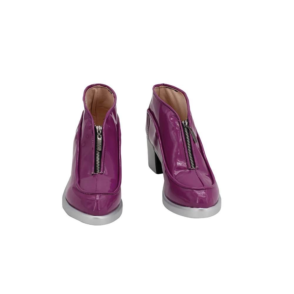 Обувь для косплея Джоджо Невероятные приключения дня Джованны фиолетовые