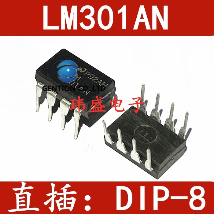 

10 шт. LM301 LM301AN в вертикальном положении DIP-8-100% новый операционный усилитель чип в наличии и оригинальный