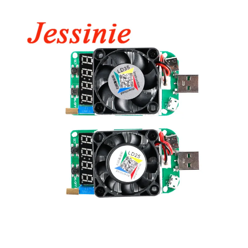 Электронный нагрузочный резистор LD25 LD35 с USB интерфейсом тестер разрядки