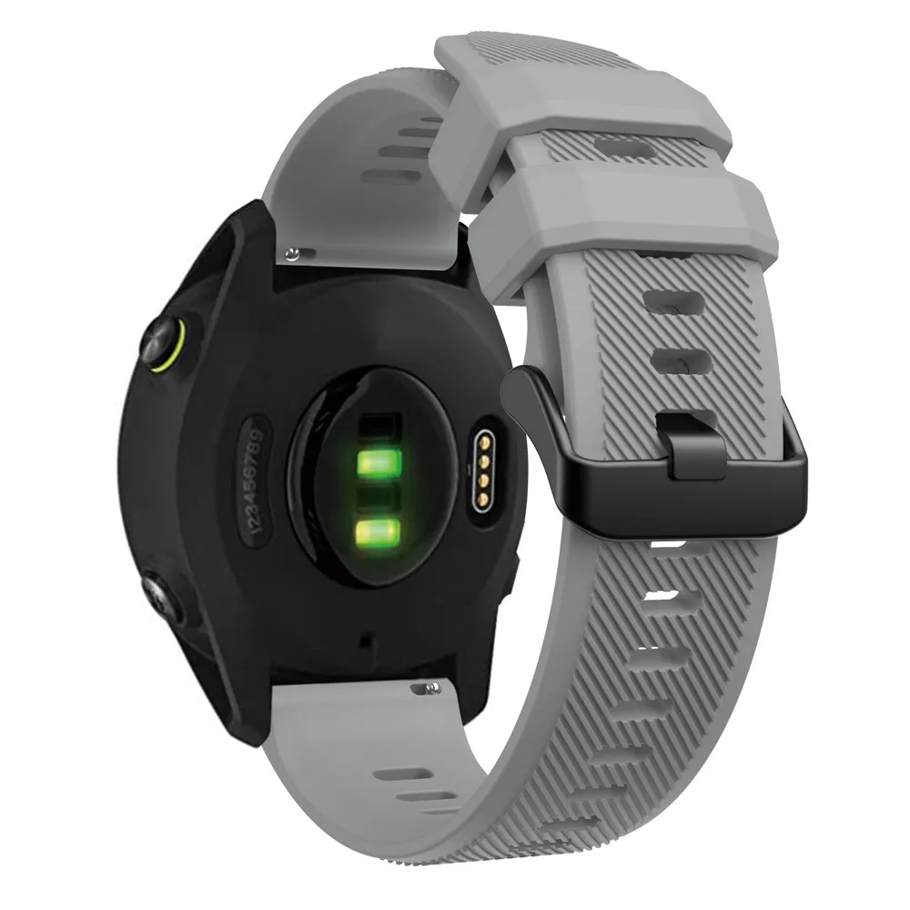 Silicone Strap for Garmin Forerunner 745 GSP Smart Watch Bracelet Quick Release Sport Straps Correa Belt Accessories Wristband