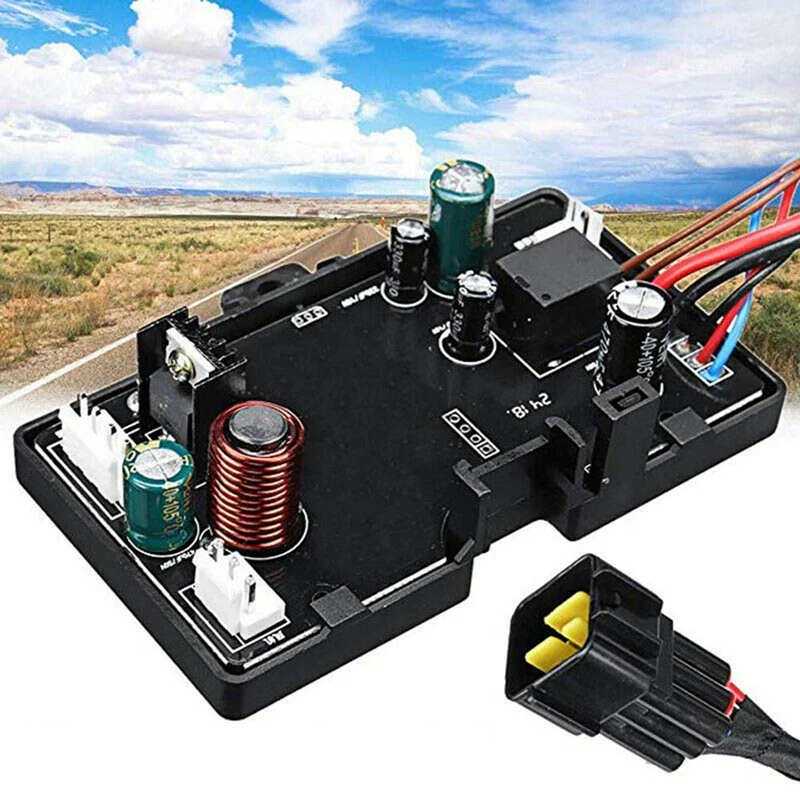 

LCD Thermostat Display Switch Parking Heater Switch with Motherboard for Car Fuel Oil Air Heater