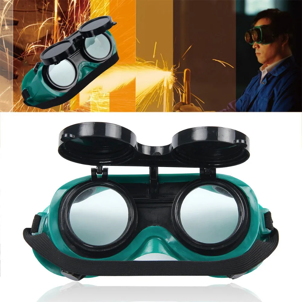 

Welding Safety Goggles Work Safety Glasses For Flaming Cutting Brazing Soldering Eye Protector Soft PVC 2 Layer Lens