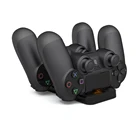 Док-станция для геймпада Sony Play Station 4, с двумя USB-разъемами