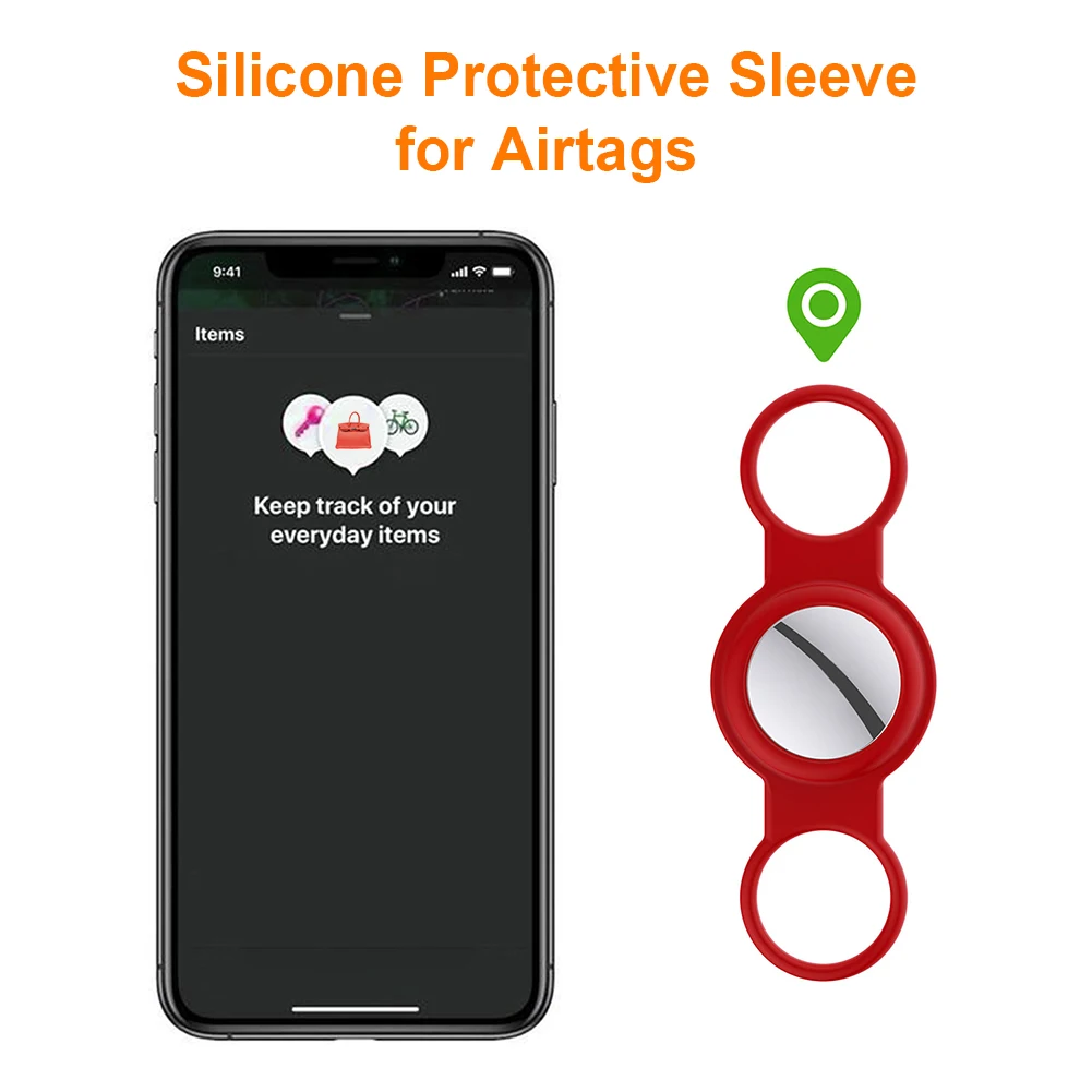 Чехол с трекером для собак и кошек моющийся пыленепроницаемый защитный чехол