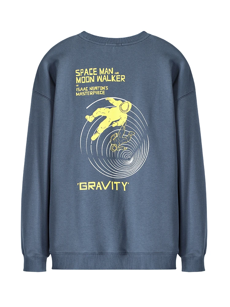 Pioneer Camp свободный размер мужской астронавт Вселенная печать толстовки хип хоп