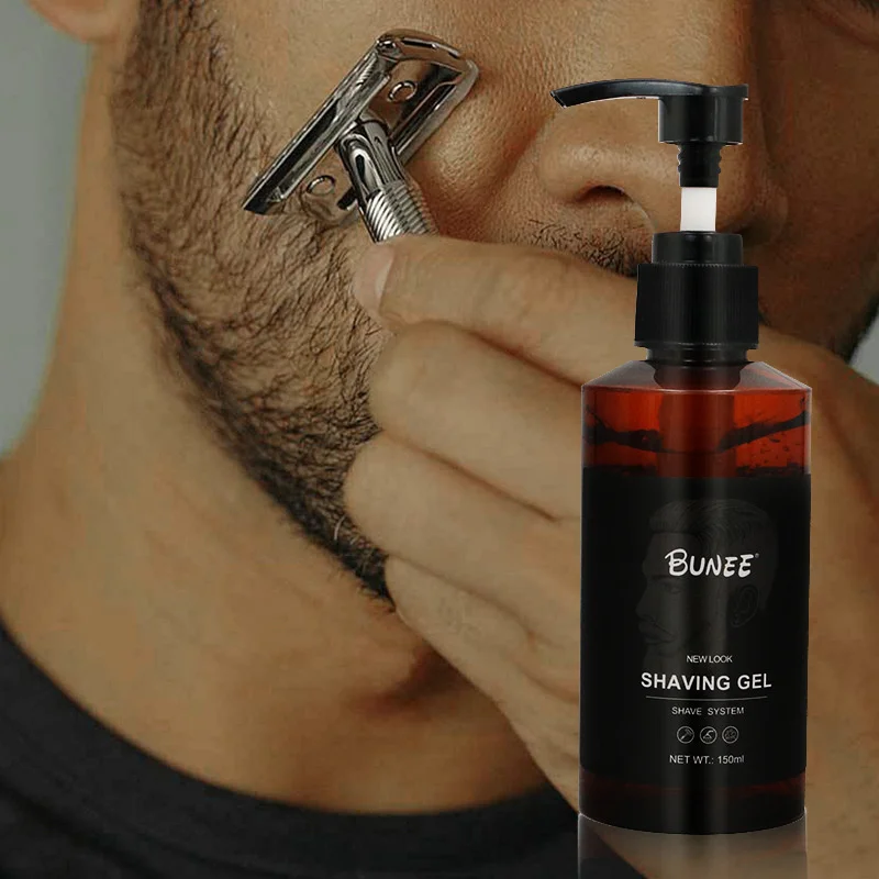 

Гель для бритья Bunee для мужчин, смягчающий, освежающий, пена для бритья бороды, 150 мл