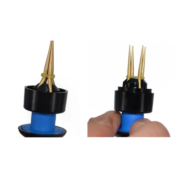 Портативный рыболовных приманок Медь зажим Профессиональный легкий рыболовная