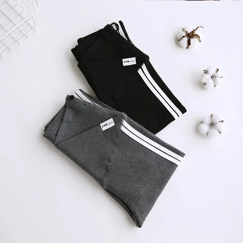 

New Korean Spring Autumn Maternity Long Pant Leggings Pregnant Women Soft Cotton Belly Support Breathable Pant Abdomen Underwear