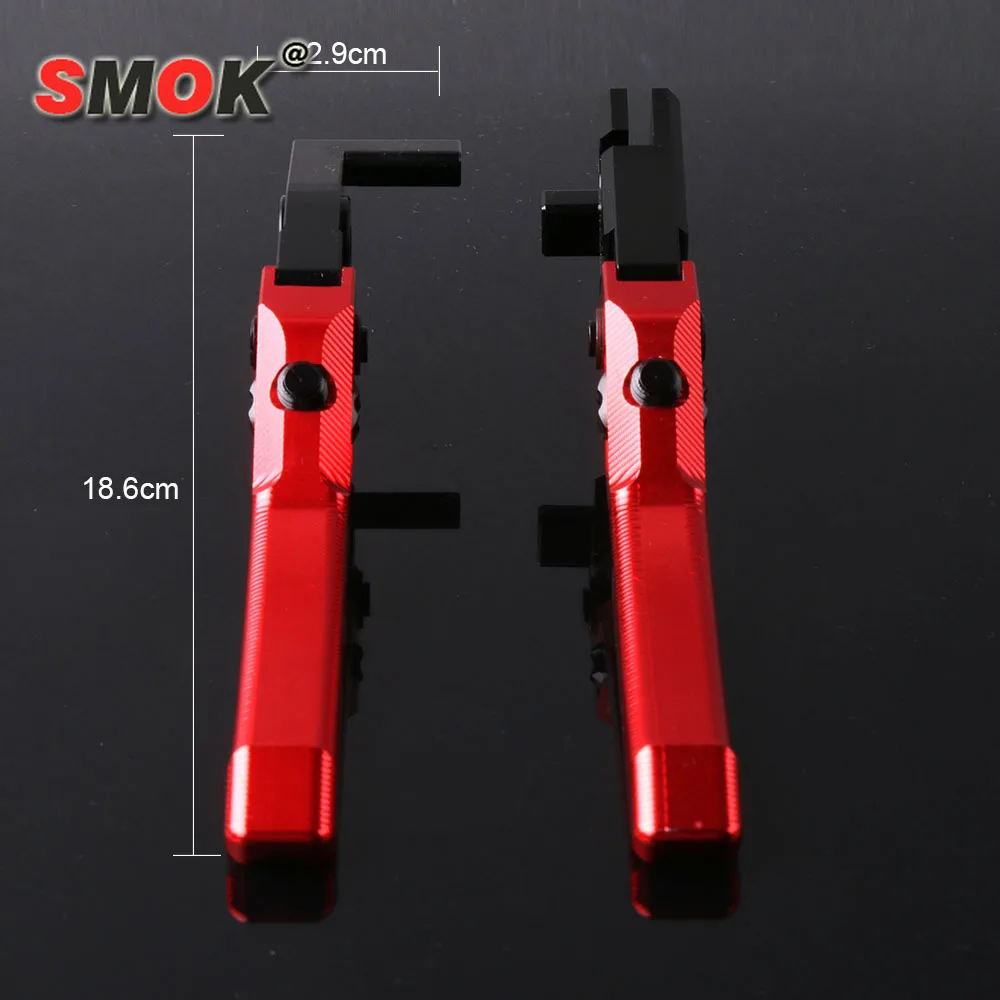 Рычаги тормозные SMOK 3D из алюминиевого сплава с ЧПУ для мотоциклов Yamaha NVX 155 AEROX 2017