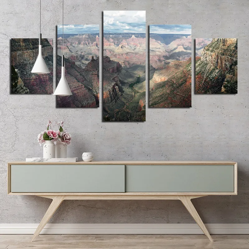5 шт. водонепроницаемые художественные постеры на холсте | Дом и сад