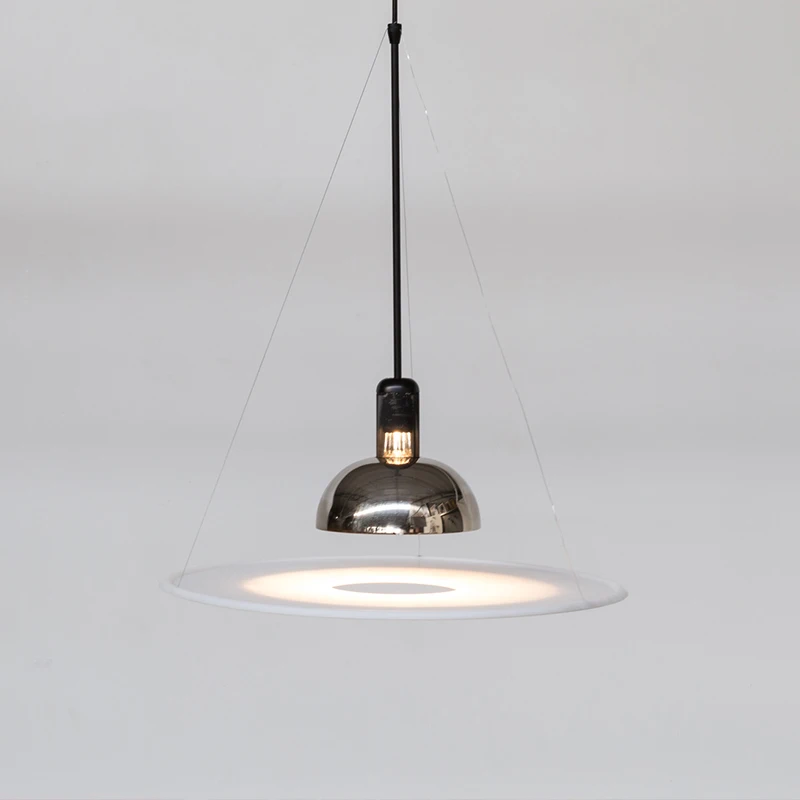 Оригинальная креативная люстра в виде летающей тарелки итальянский дизайн