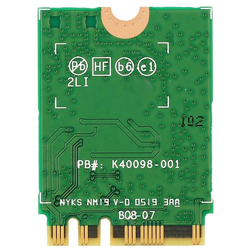 AX200 Wi Fi 6 сетевая карта следующего поколения M.2 NGFF Ax200Ngw 160 МГц 802.11Ax/Ac 2 4 ГГц 5 BT 0 Φ 2X2