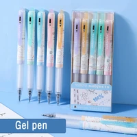 cute gel kawaii pens multi ballpoint pen glitter highlighter office back to school drawing writing art supplies stationery set
