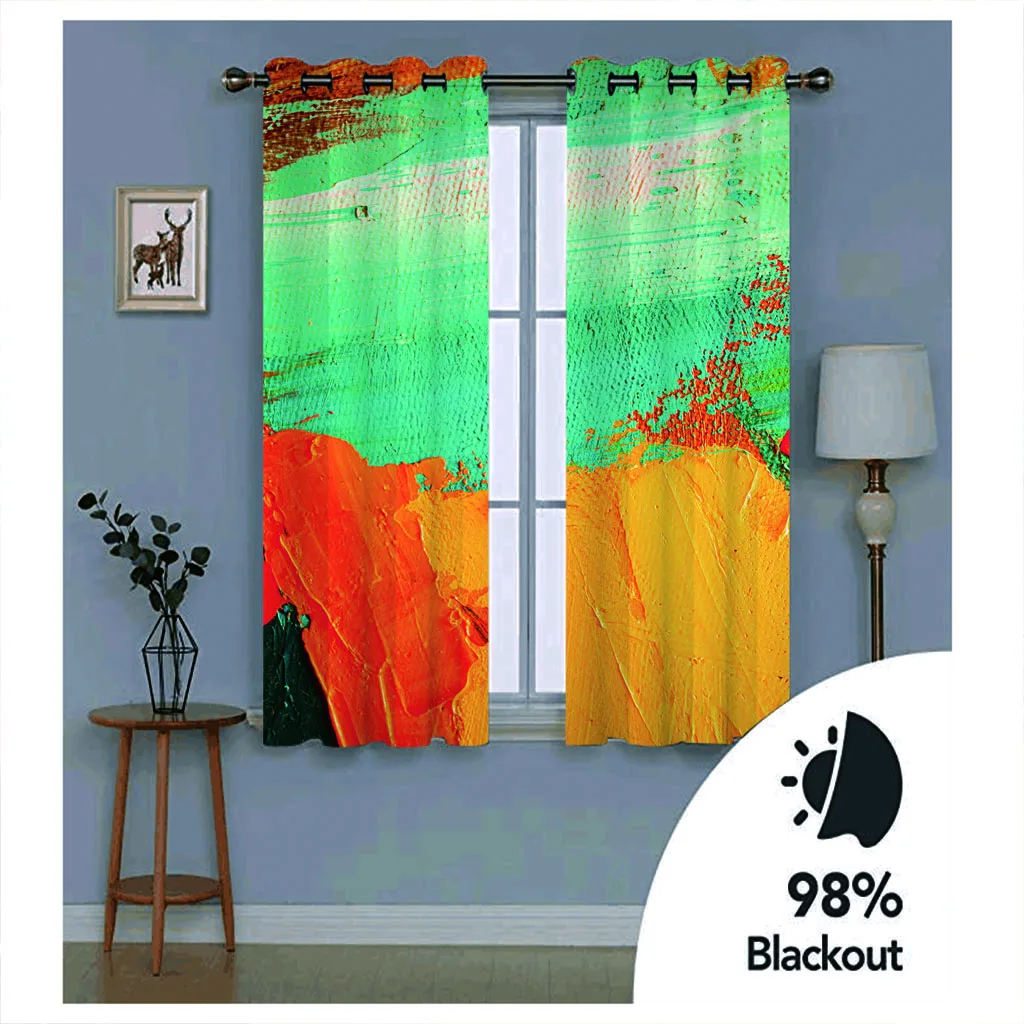 

Art modern curtains 3D Blackout curtains home goods curtains for living room bedroom nordic style curtains