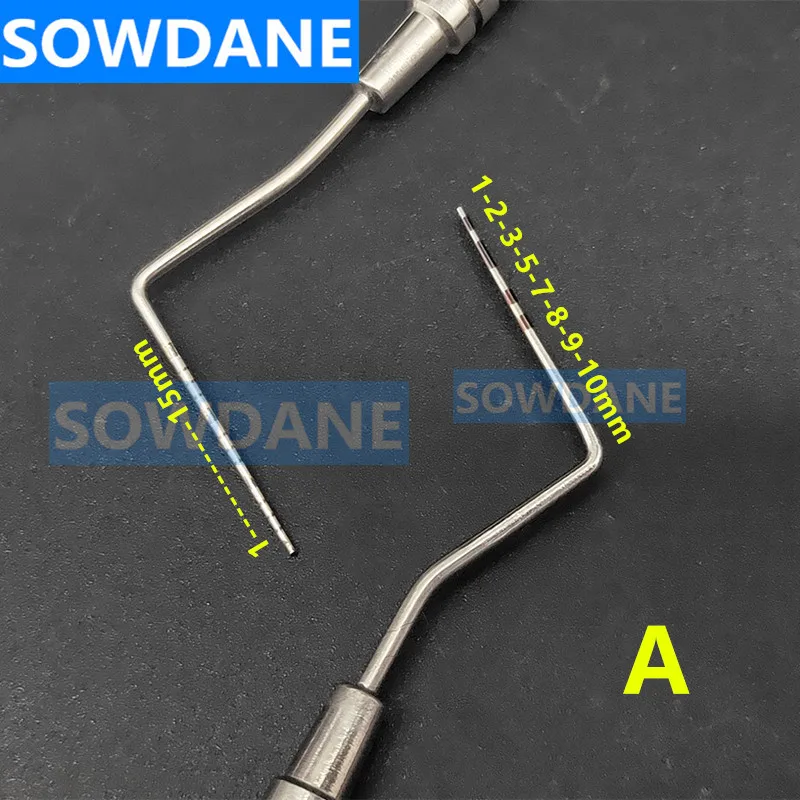 Стоматологический периодонтальный зонд со скалером Dental Explorer Tool Endodontic Tooth Cleaning