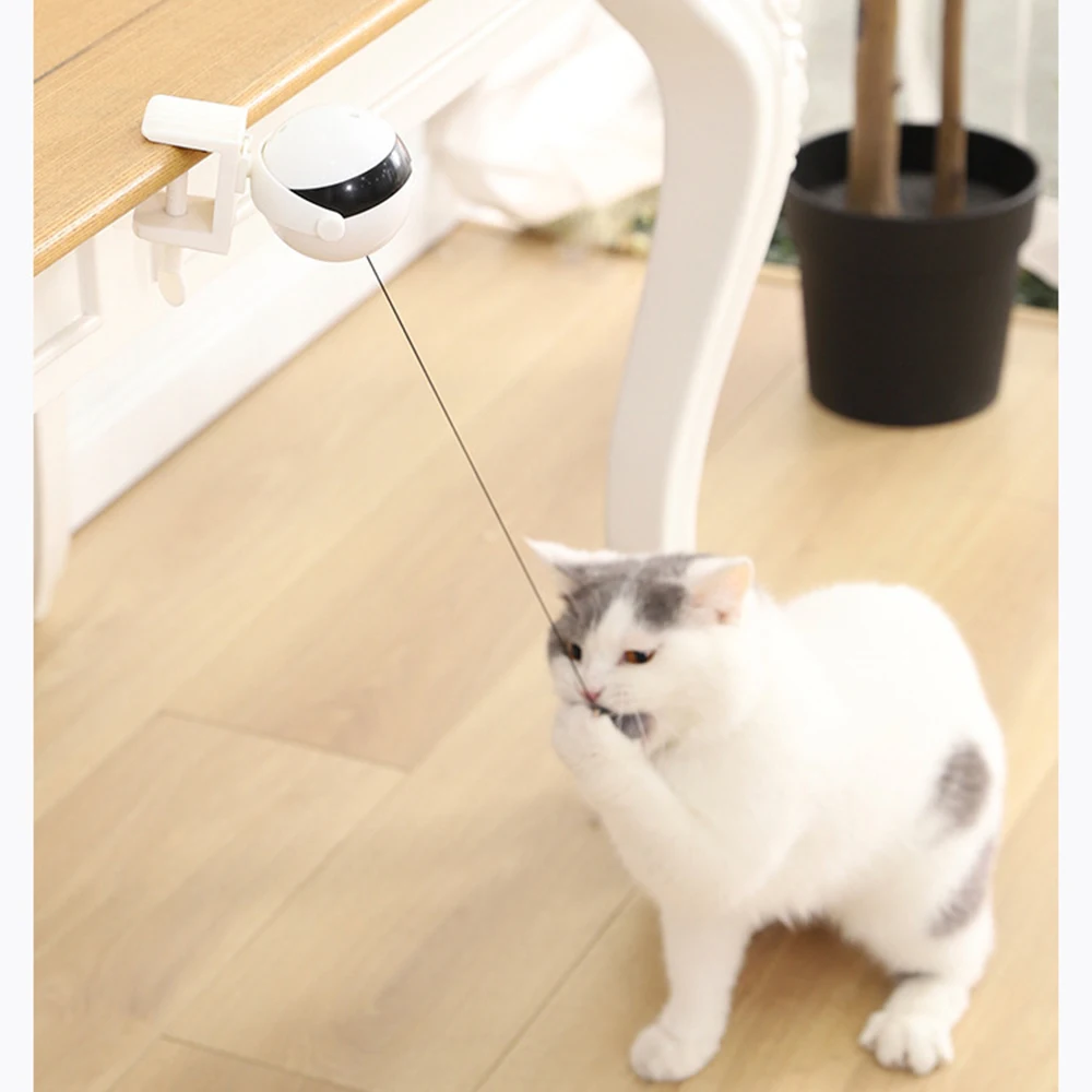 

Electric Automatic Lifting Cat Toys Motion Interactive Puzzle Smart Pet Cat Teaser Ball Pet Supply Lifting Toys Pets Accessories