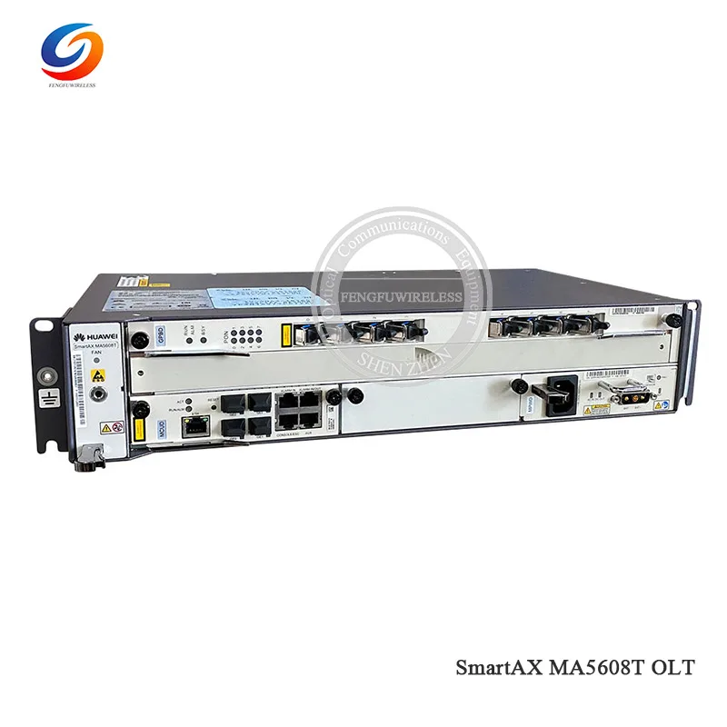 100% Оригинальный блок питания переменного тока Hua wei GPON OLT MA5608T 1G с 8 портами GPBD класс