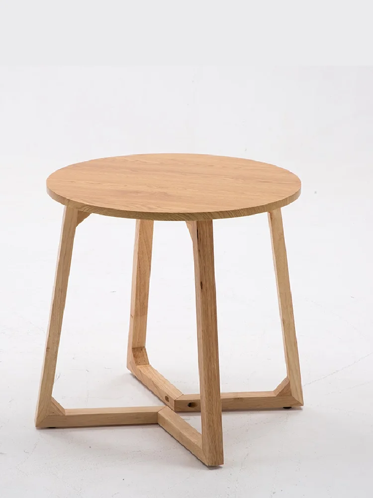 Простой кофейный столик для балкона маленький Маленький журнальный спальни