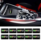 Эпоксидная наклейка на автомобильные пуговицы, 10 шт.компл., украшение с эмблемой для Skoda VRS Logo Octavia 2 A7 Tour RS Fabia Rapid Kodiaq Superb Kamiq Yeti