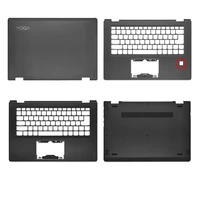new laptop case for lenovo yoga 510 14 510 14isk flex4 14 flex 4 1470 series lcd back coverpalmrestbottom case cover black