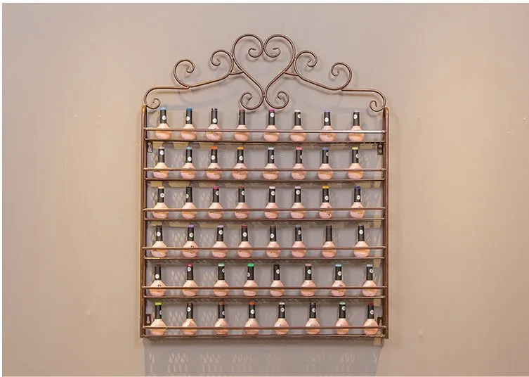 Большая стеновая подставка для маникюра косметики современный металлический