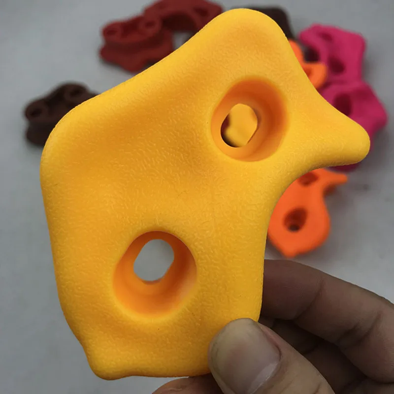 

10Pcs/Set Of Multi-Color Plastic Wall Stone Small Children's Toy Grip Climbing Set Assorted Without Screws