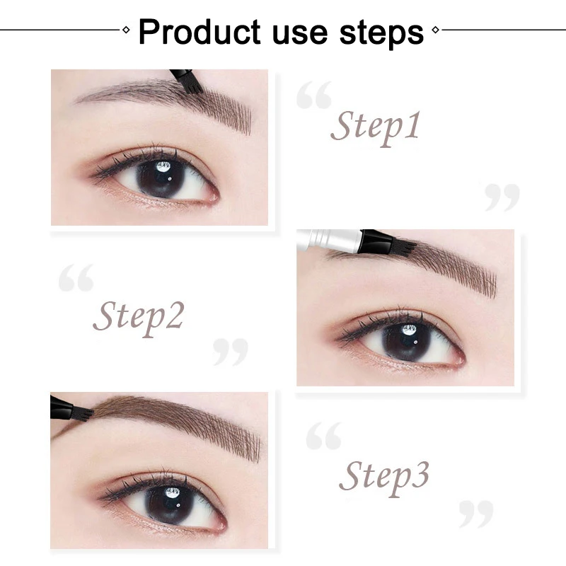Карандаш для бровей Microblading стойкий Водостойкий карандаш чернила макияжа эскиз