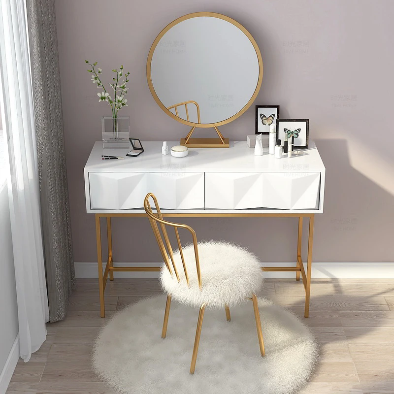 Европейский туалетный стул современный минималистичный сетчатый красный для