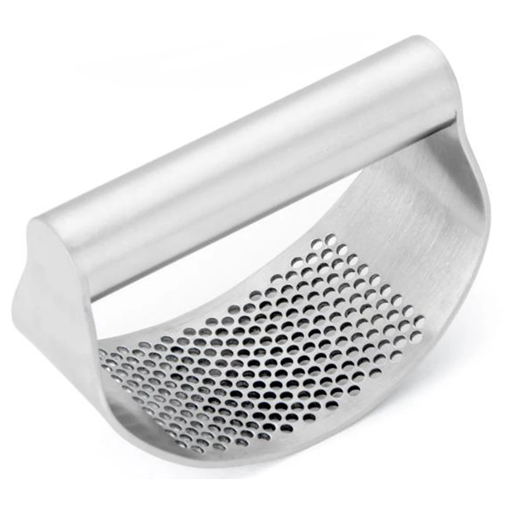 Нержавеющая сталь Чеснок Пресс Многофункциональный ручной Мясорубка для