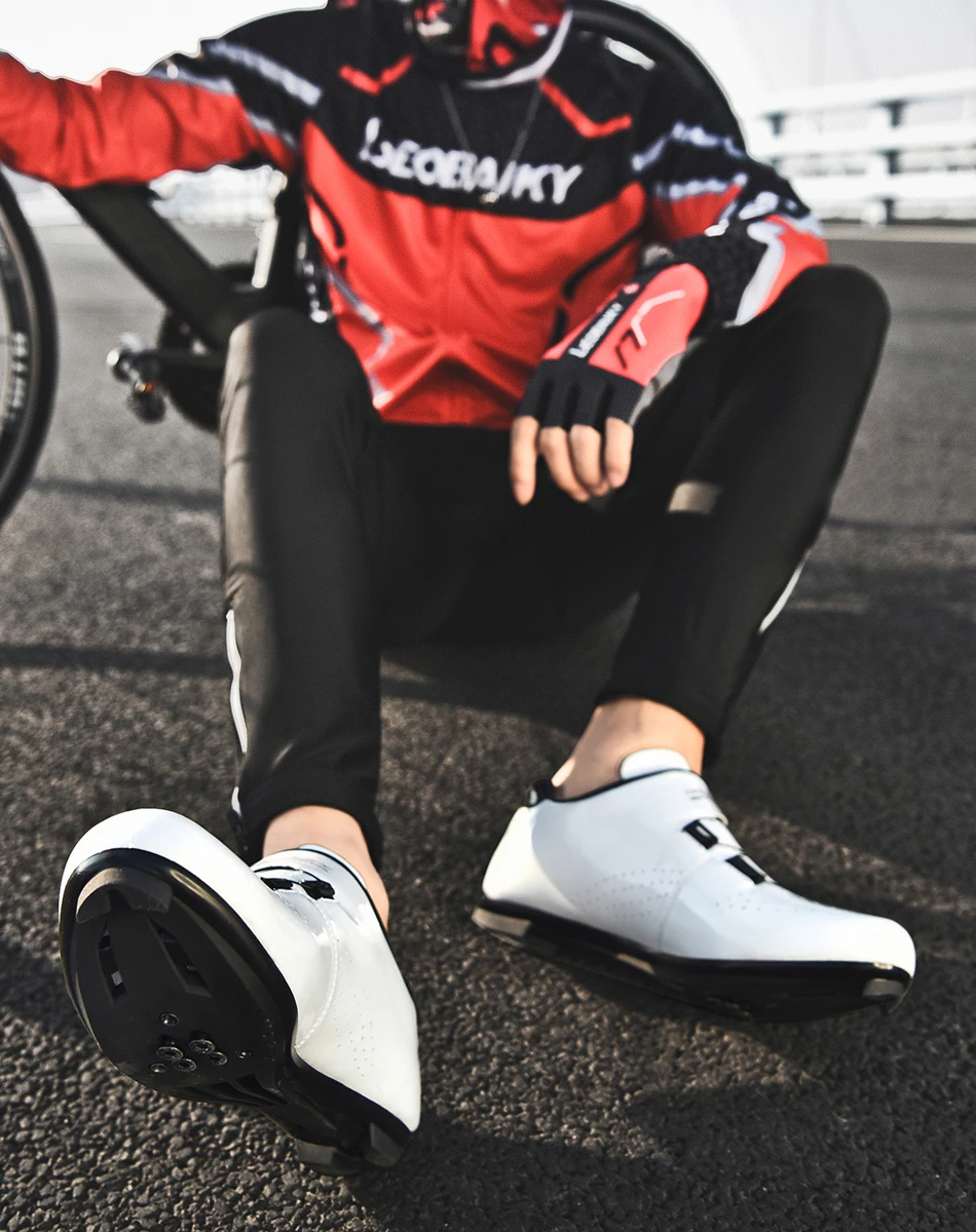 

2021new men's professional competition road shoes track cycling competition sports shoes unisex outdoor mountain bike flat shoes