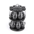 Стойка для специй карусель прочная компактная коробка для спиннинга для специй вращающаяся стойка для бутылки для специй кухонный набор