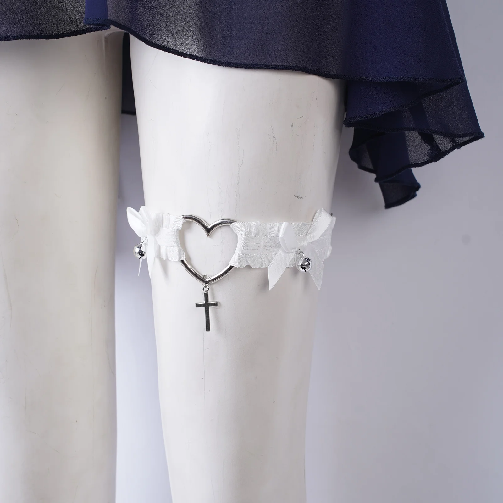 Подвязка для ног Женская кружевная пикантный нож в готическом стиле носочки