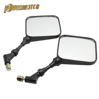 motorcycle rear view mirror 2pcs side rear 10mm for suzuki dr 200 250 dr350 350 drz 400 650 dr650 for motocross rearview mirrors