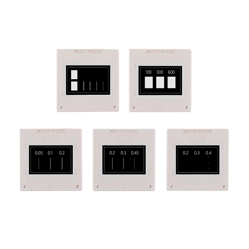 5 шт. разделительные решетки Дифракционная решетка светильник световые помехи