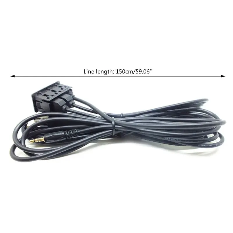 

1.5M Car Dash Flush Mount AUX USB Port Panel Auto Boat Dual USB Extension Cable Adapter for Toyota