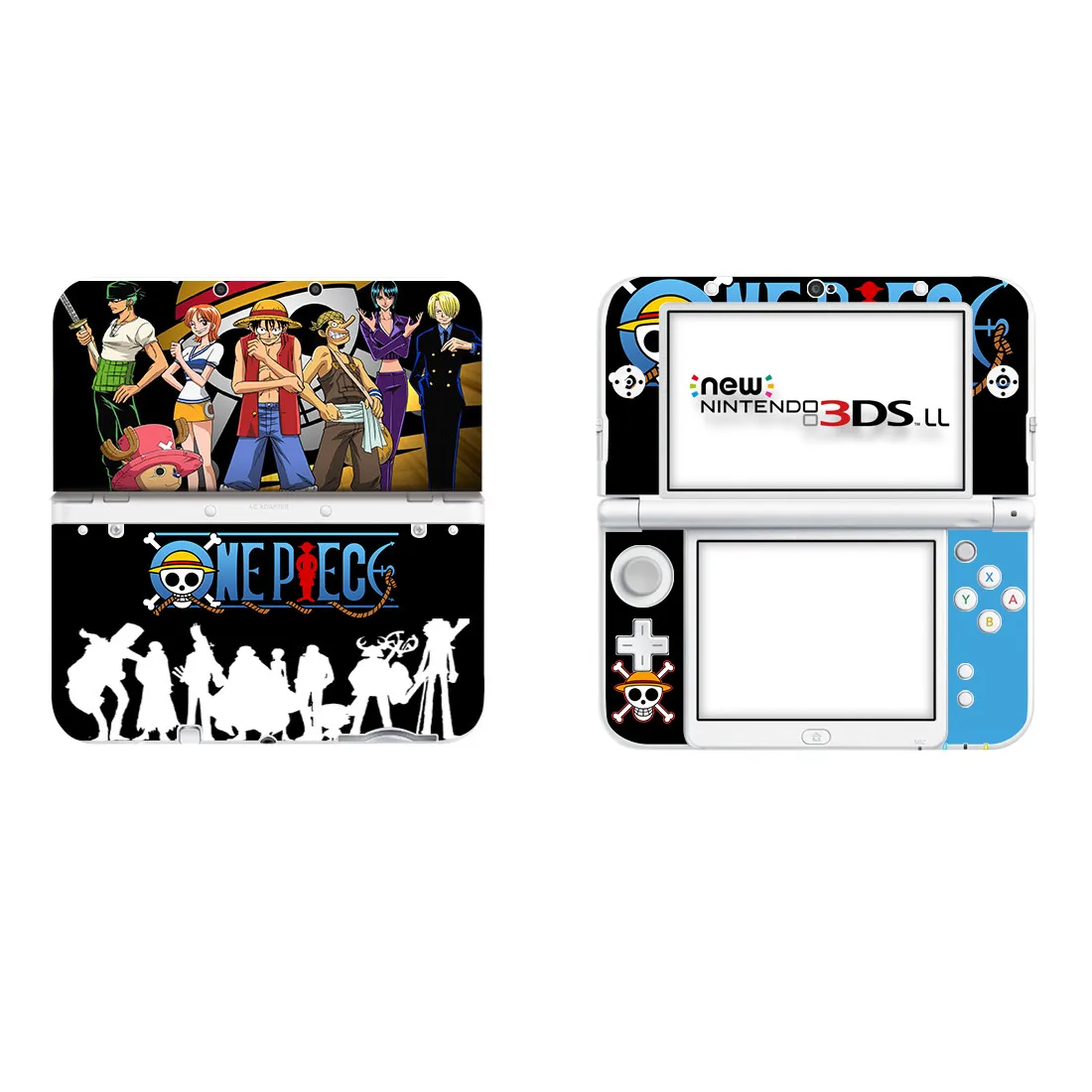 

Цельный стикер Луффи с полным покрытием, наклейка для нового 3DS XL, стикеры s для нового 3DS LL, виниловая Защитная Наклейка