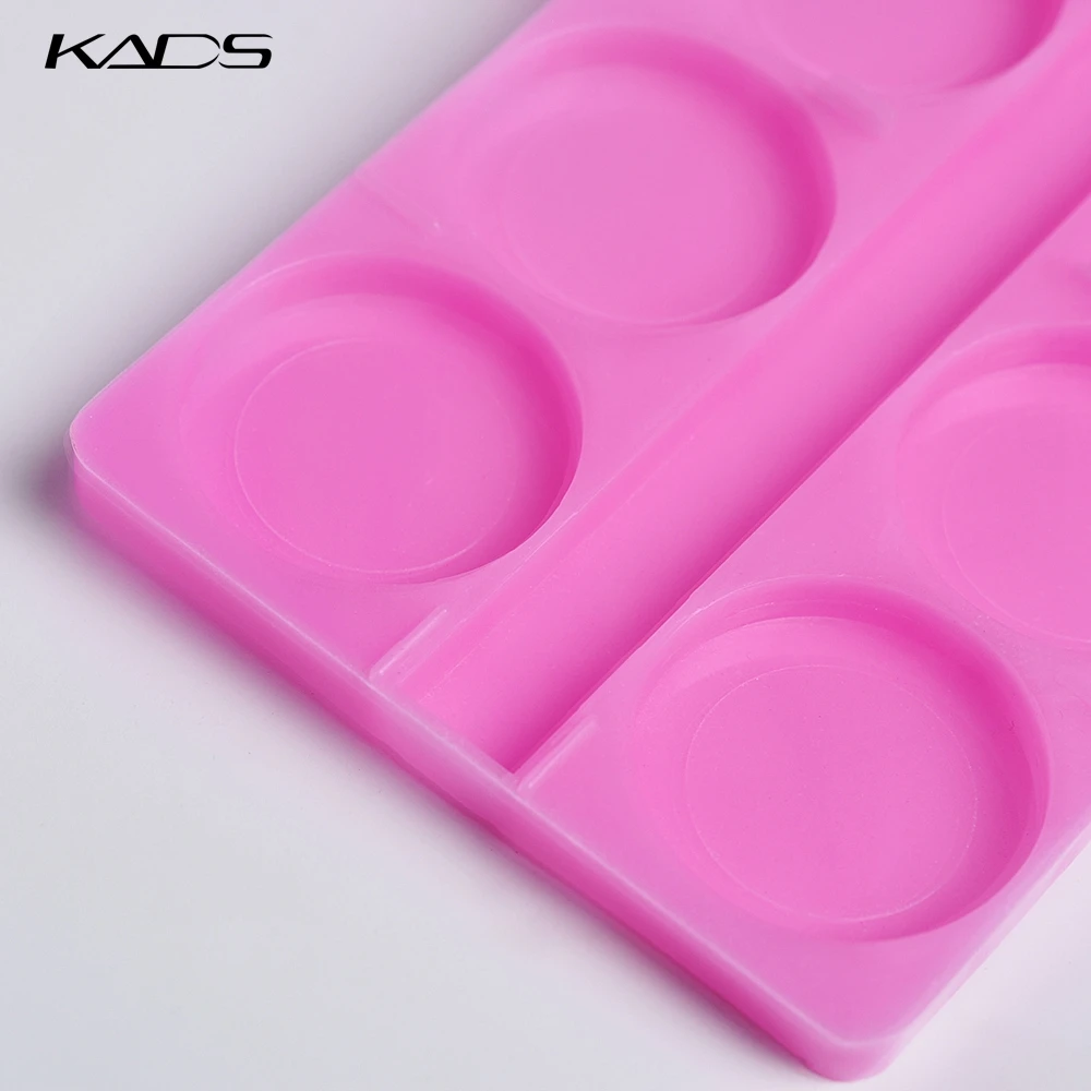 Палитра для рисования KADS 24 Маникюр ногтей сетка поднос Гель-лак нейл-арта