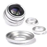 silver mini 35mm f1 6 aps c cctv lensadapter ring2 macro ring for fujifilm x mount mirroless camera xt10xt20xt30x100f