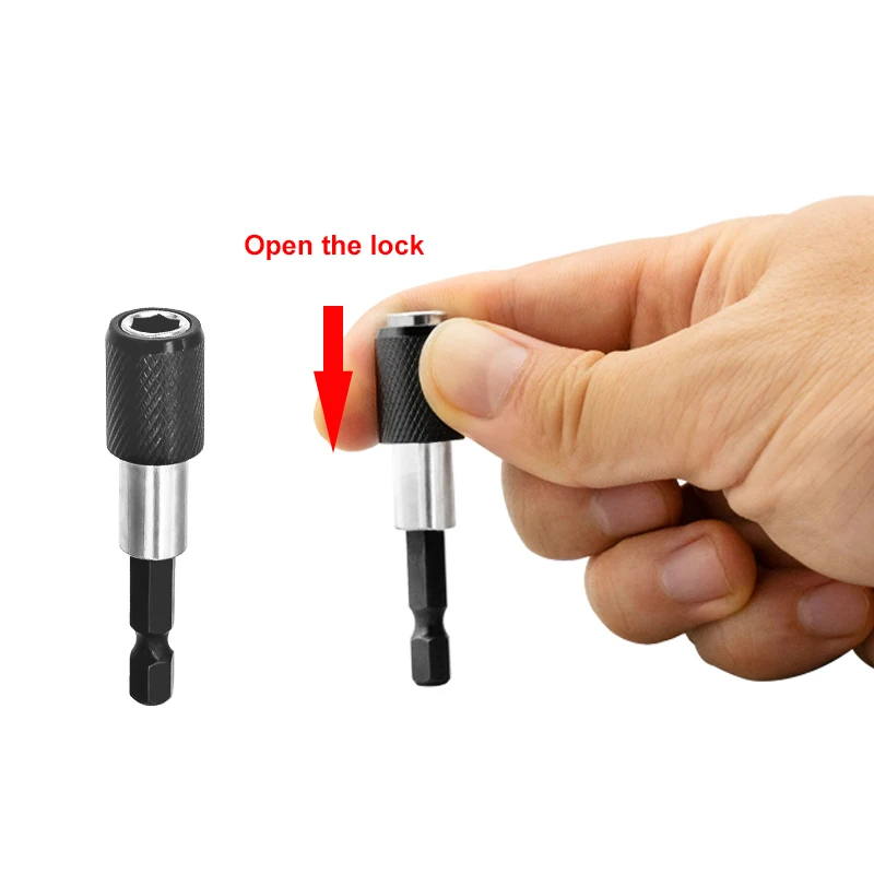 Быстросъемный магнитный держатель для отвертки с шестигранным хвостовиком 1/4