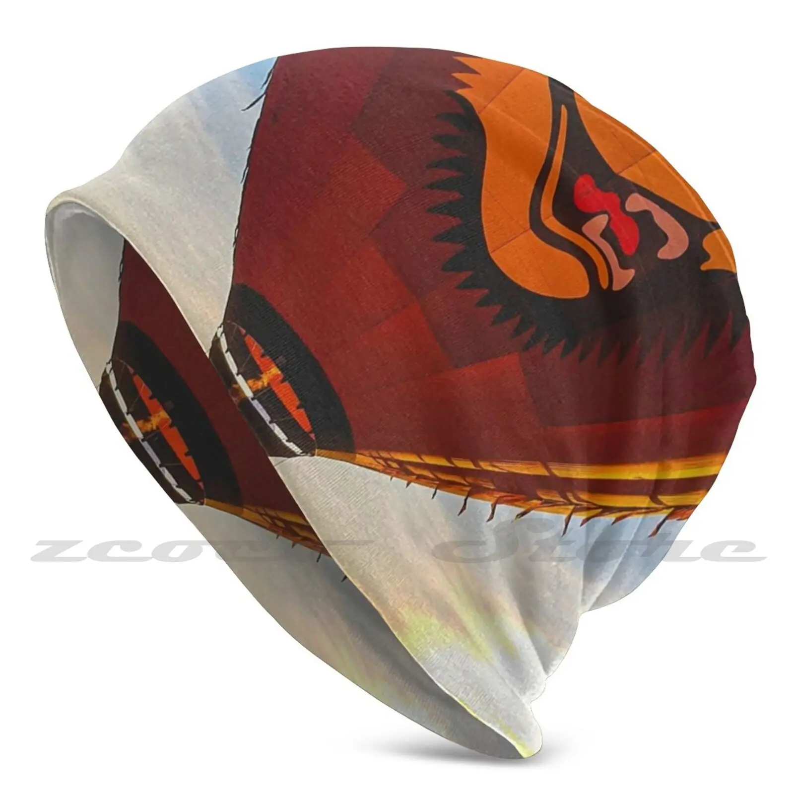 

Parachute Diy Pullover Cap Knit Hat Plus Size Keep Warm Elastic Soft Up Inthe Air Bear Parachute Sky