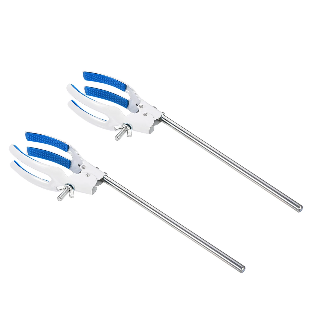 

Uxcell Labs Clamp 4 Prongs Clamp Holder 270mm Length Opens Up to 82mm Diameter 2Pcs