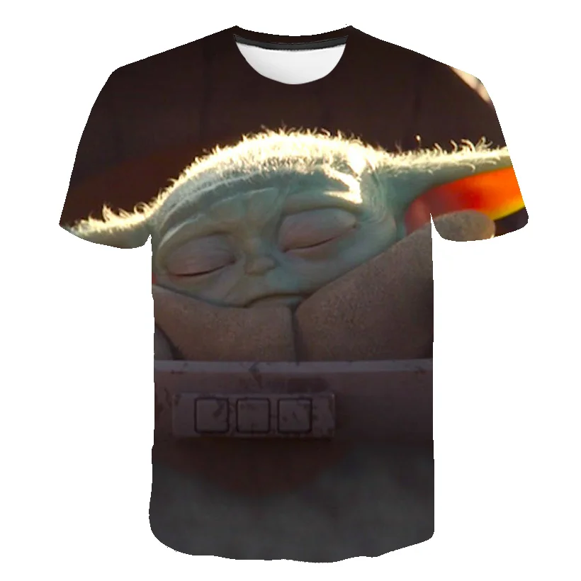 2020 летняя одежда с принтом Звездные войны Мандалорское футболка забавная