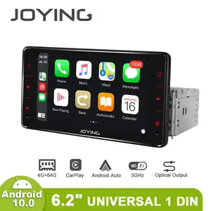 car accessories 6 2android 10 4gb 64gb autoradio single 1 din car radio stereo universal multimedia player carplay optical out free global shipping