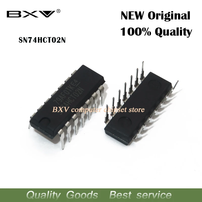 10 шт. SN74HCT02N DIP 16 SN74HCT02 74HCT02 74HCT02N DIP16 Новый IC|Интегральные схемы| |