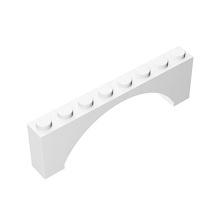 

Moc Brick Arch 1x8x2 Raised Arch Bricks Parts Educational Creative Gift Children Toys fun with us free shipping