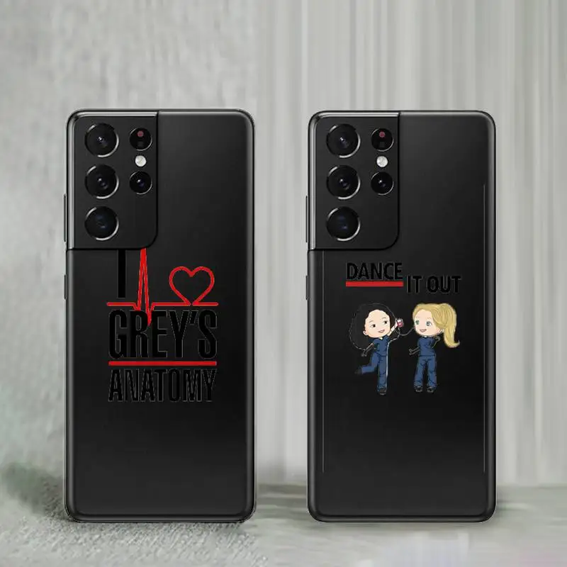 

Greys Anatomy Phone Case For Samsung A32 A51 A52 A71 A72 A50 A12 A21S A S note 20 S21 10 Plus Fe Ultra