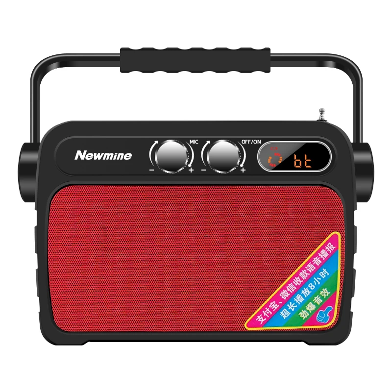 Bluetooth-Колонка Newmine K92 с поддержкой TF-карт и FM-радио | Электроника